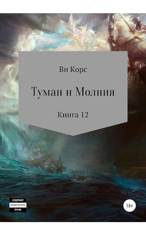 Обложка книги «Туман и Молния. Книга 12» автора Ви Корса издание 2020 года.