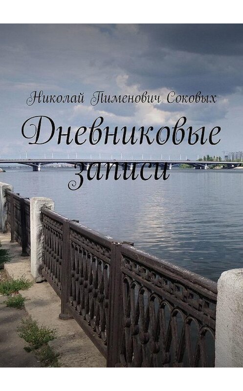 Обложка книги «Дневниковые записи» автора Николая Соковыха. ISBN 9785449641380.