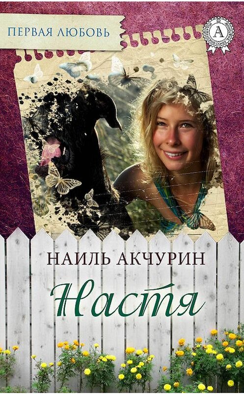 Обложка книги «Настя» автора Наиля Акчурина издание 2017 года.