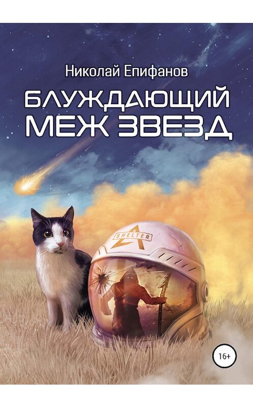 Обложка книги «Блуждающий меж звезд» автора Николайа Епифанова издание 2020 года.
