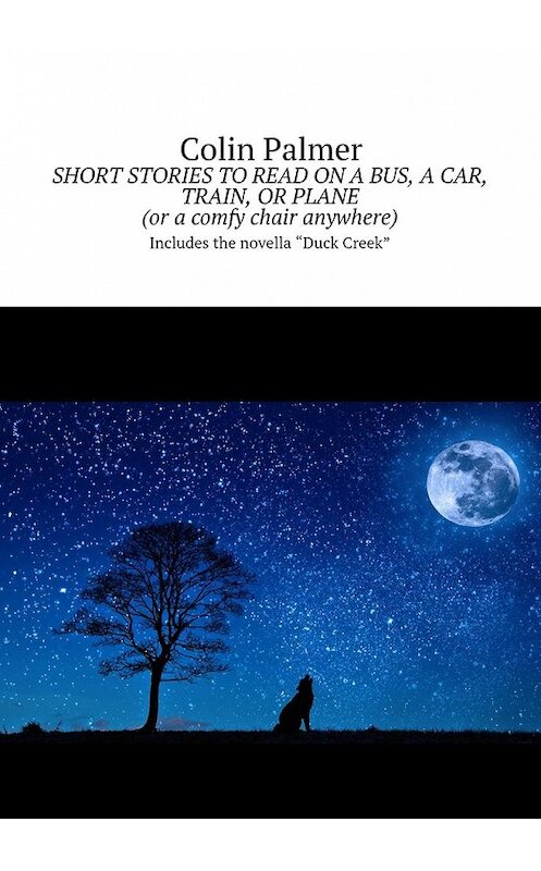 Обложка книги «Short stories to read on a bus, a car, train, or plane (or a comfy chair anywhere). Includes the novella «Duck Creek»» автора Colin Palmer. ISBN 9788381049436.