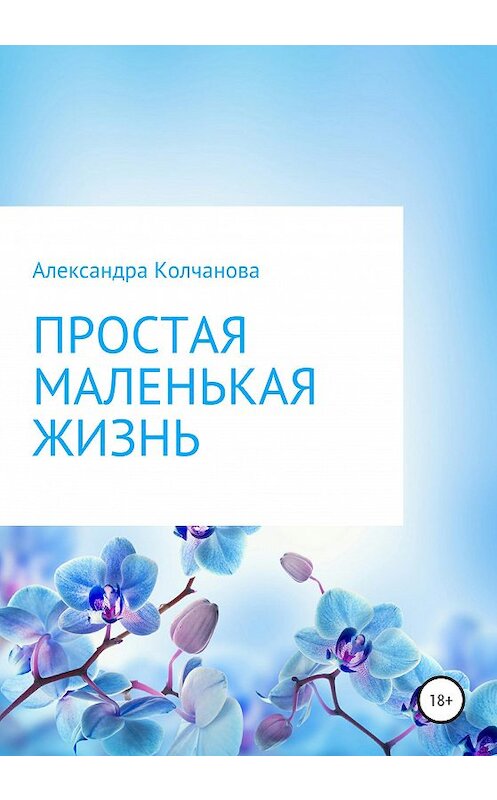 Обложка книги «Простая маленькая жизнь» автора Александры Колчановы издание 2020 года.