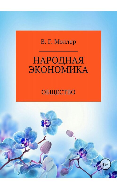 Обложка книги «Народная экономика» автора Виктора Мэллера издание 2018 года. ISBN 9785532122949.