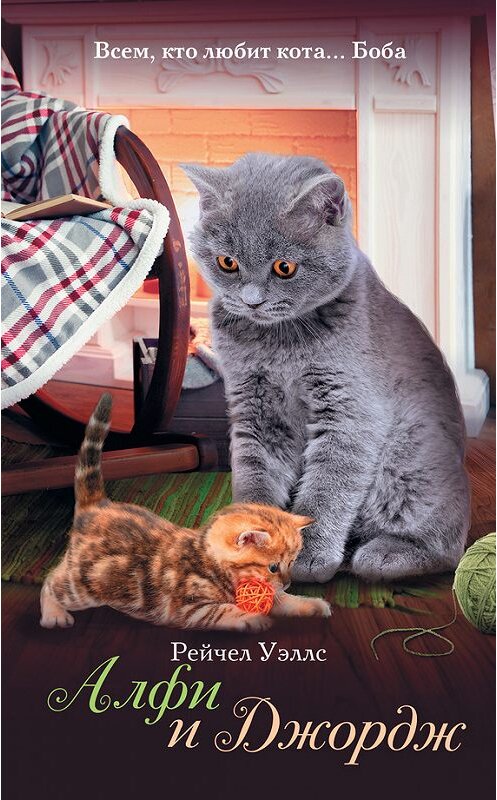 Обложка книги «Алфи и Джордж» автора Рейчела Уэллса издание 2017 года. ISBN 9785171036515.
