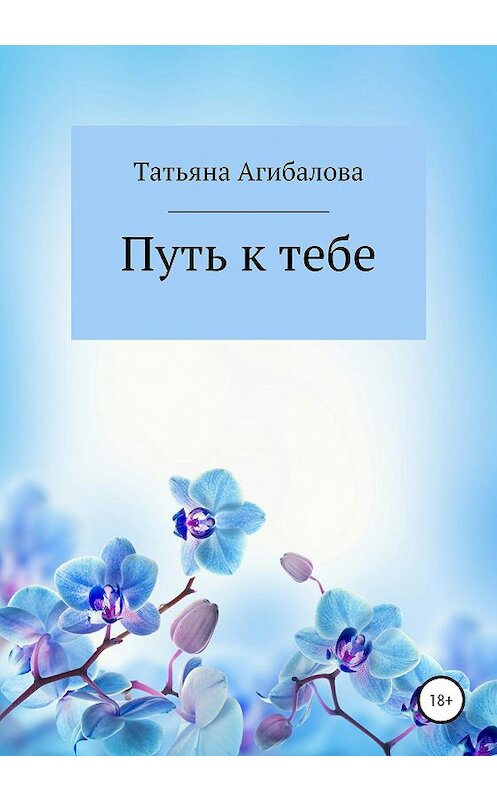 Обложка книги «Путь к тебе» автора Татьяны Агибаловы издание 2020 года.