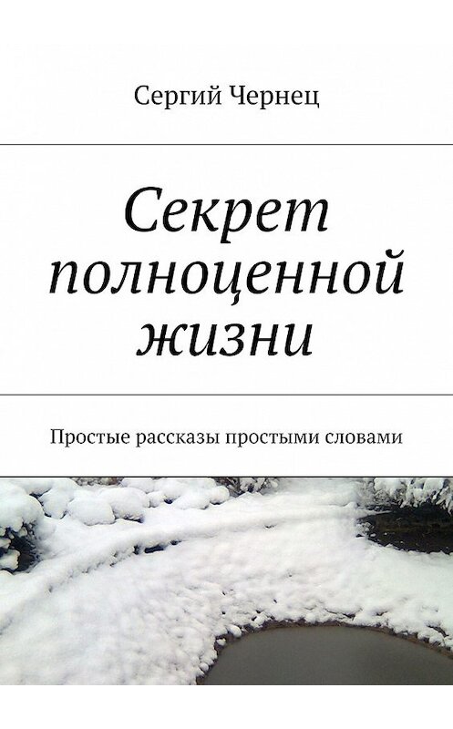 Обложка книги «Секрет полноценной жизни» автора Сергия Чернеца. ISBN 9785447475789.