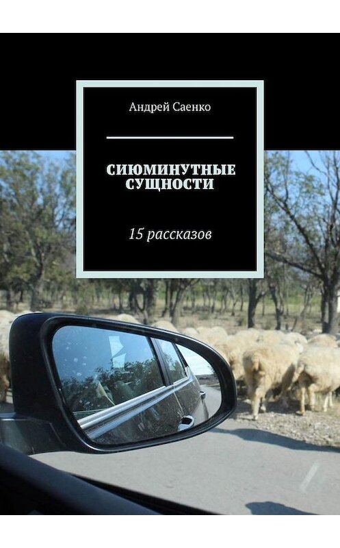 Обложка книги «Сиюминутные сущности. 15 рассказов» автора Андрей Саенко. ISBN 9785005183545.