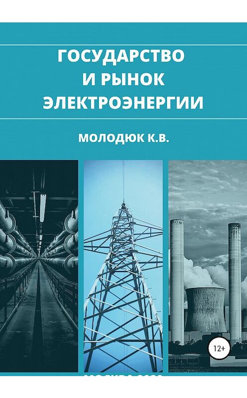 Обложка книги «Государство и рынок электроэнергии» автора Константина Молодюка издание 2020 года.