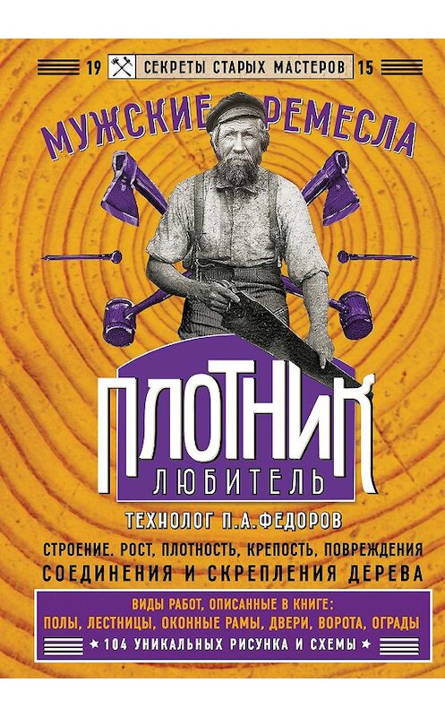 Обложка книги «Плотник-любитель» автора П. Федорова издание 2016 года. ISBN 9785699882403.