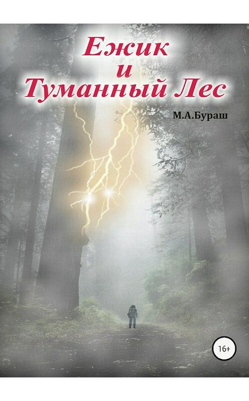 Обложка книги «Ежик и Туманный Лес» автора Михаила Бураша издание 2018 года.