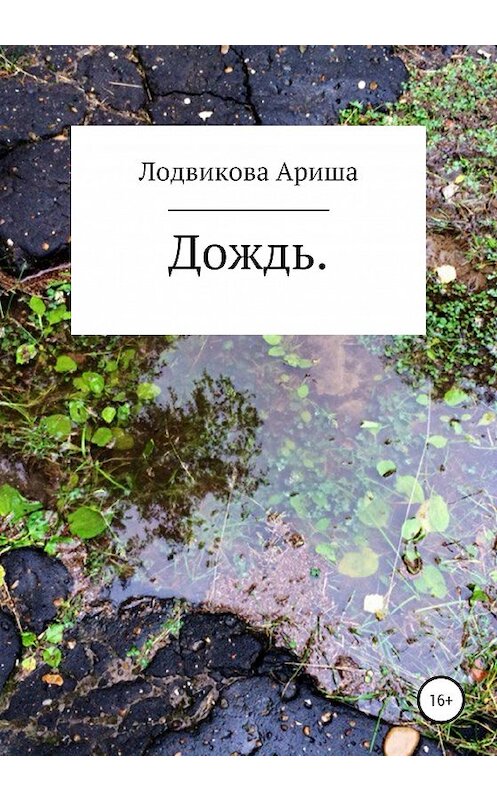 Обложка книги «Дождь» автора Ариши Лодвиковы издание 2020 года.