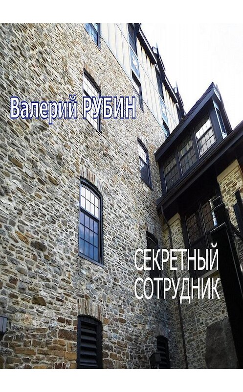 Обложка книги «Секретный сотрудник» автора Валерия Рубина.