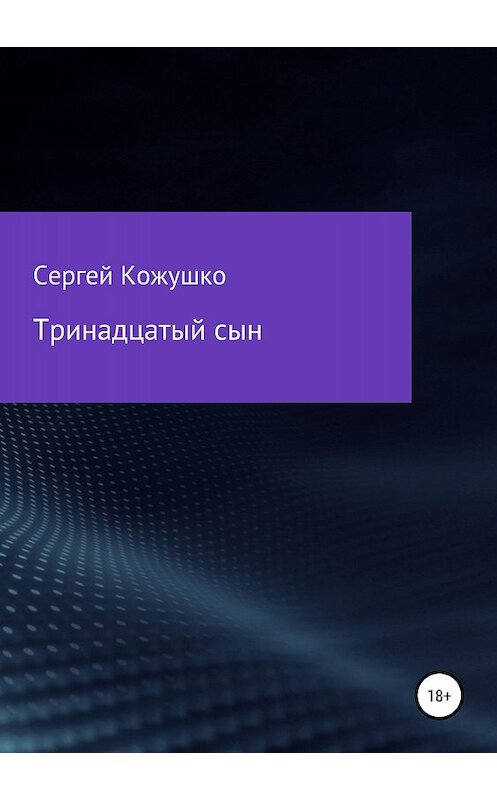 Обложка книги «Тринадцатый сын» автора Сергей Кожушко издание 2018 года.