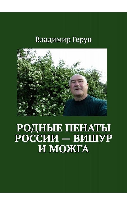 Обложка книги «Родные пенаты России – Вишур и Можга» автора Владимира Геруна. ISBN 9785005003492.