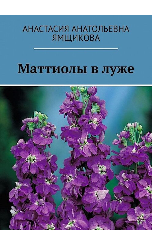 Обложка книги «Маттиолы в луже» автора Анастасии Ямщиковы. ISBN 9785005105332.