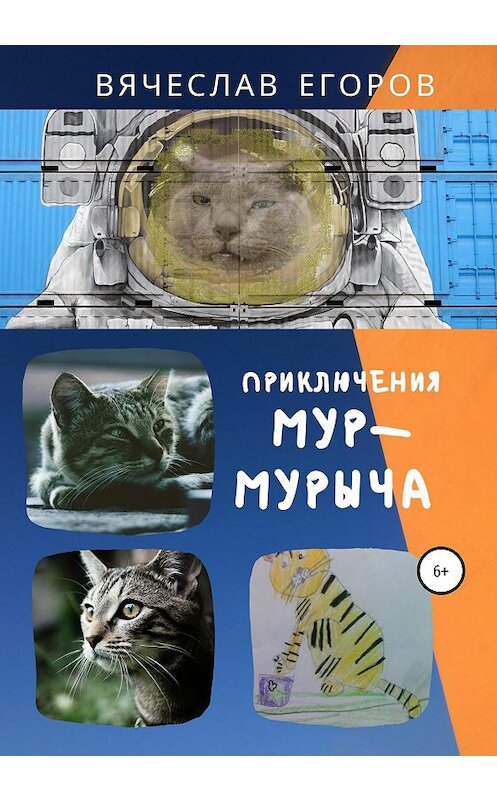 Обложка книги «Приключения Мур-Мурыча» автора Вячеслава Егорова издание 2020 года.