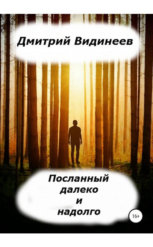 Обложка книги «Посланный далеко и надолго» автора Дмитрия Видинеева издание 2020 года.