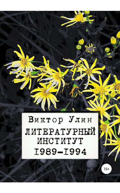 Обложка книги «Литературный институт» автора Виктора Улина издание 2020 года. ISBN 9785532073845.