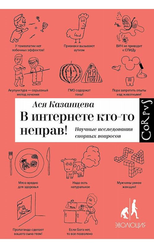 Обложка книги «В интернете кто-то неправ!» автора Аси Казанцевы издание 2016 года. ISBN 9785170921812.
