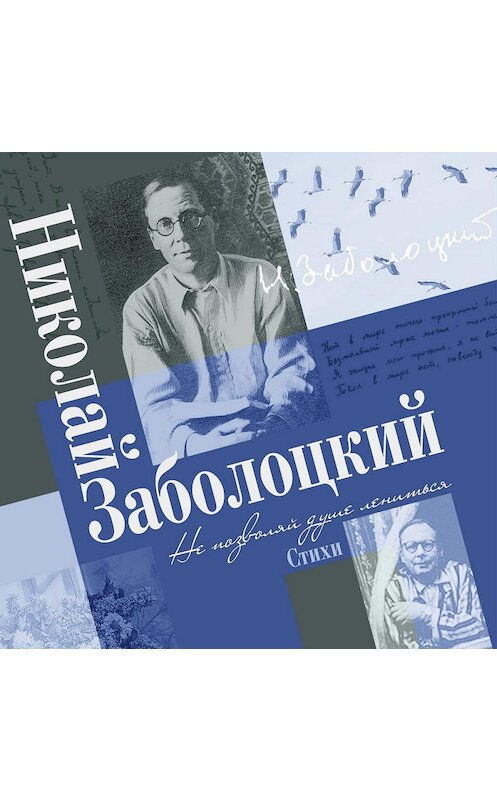 Обложка аудиокниги «Сборник стихов «Не позволяй душе лениться»» автора Николая Заболоцкия.