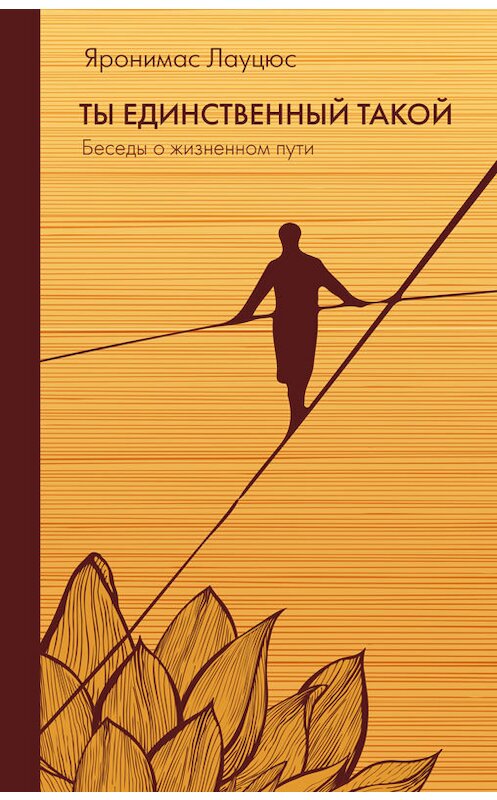 Обложка книги «Ты единственный такой» автора Яронимаса Лауцюса издание 2012 года. ISBN 9789857026661.