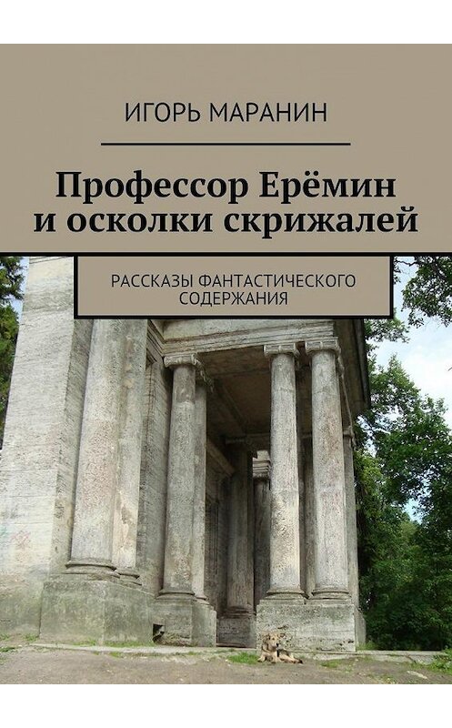 Обложка книги «Профессор Ерёмин и осколки скрижалей. Рассказы фантастического содержания» автора Игоря Маранина. ISBN 9785448530449.