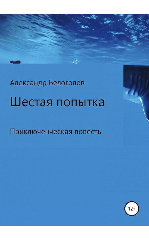 Обложка книги «Шестая попытка» автора Александра Белоголова издание 2018 года.