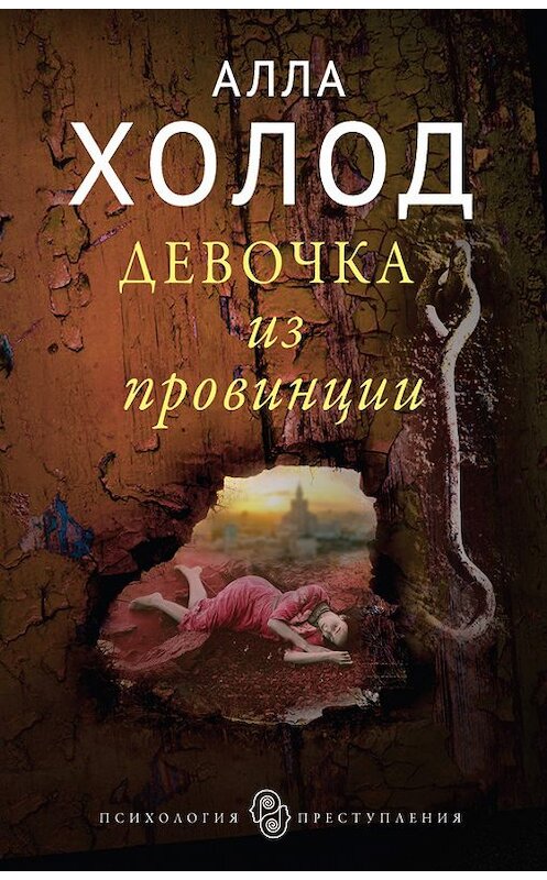 Обложка книги «Девочка из провинции» автора Аллы Холода издание 2017 года. ISBN 9785699966196.