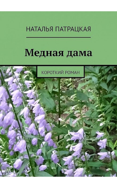 Обложка книги «Медная дама. Короткий роман» автора Натальи Патрацкая. ISBN 9785447458614.