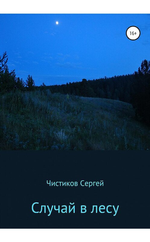 Обложка книги «Случай в лесу» автора Сергея Чистикова издание 2020 года.
