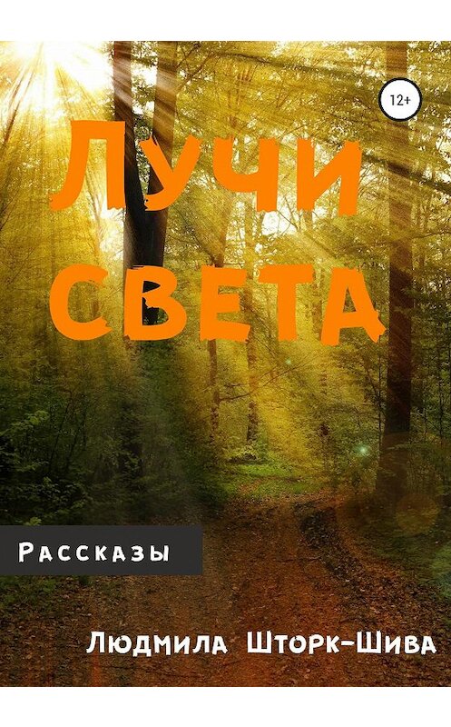 Обложка книги «Лучи света» автора Людмилы Шторк-Шивы издание 2020 года.
