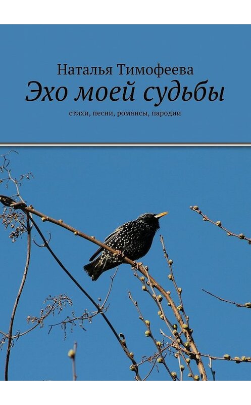 Обложка книги «Эхо моей судьбы» автора Натальи Тимофеевы. ISBN 9785447474577.