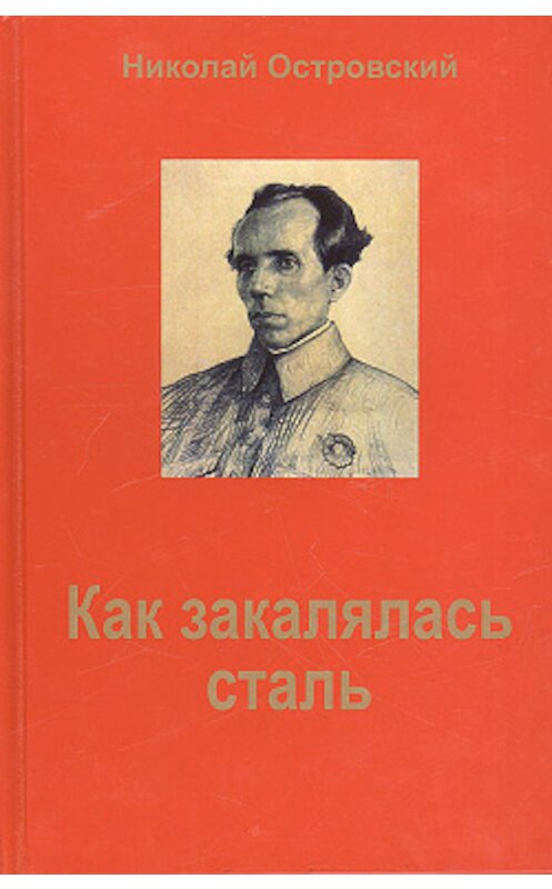 Обложка книги «Как закалялась сталь» автора Николая Островския издание 2007 года. ISBN 5880102114.