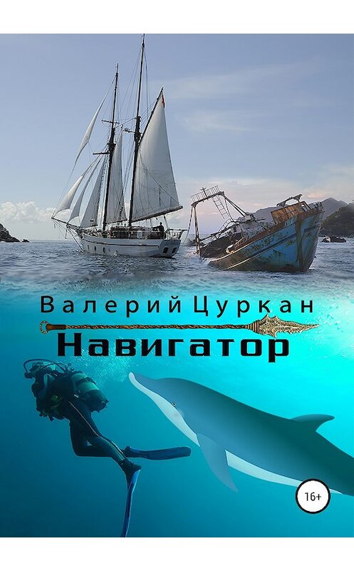 Обложка книги «Навигатор» автора Валерия Цуркана издание 2019 года.