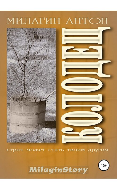 Обложка книги «Колодец» автора Антона Милагина издание 2020 года.