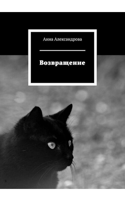 Обложка книги «Возвращение» автора Анны Александровы. ISBN 9785005072184.