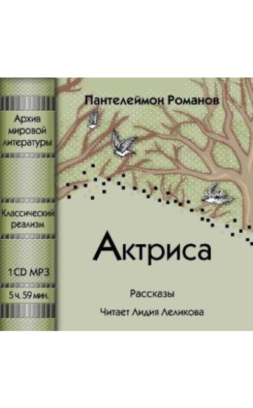 Обложка аудиокниги «Актриса (сборник)» автора Пантелеймона Романова.