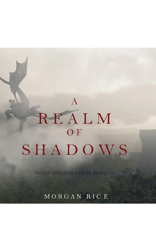 Обложка аудиокниги «A Realm of Shadows» автора Моргана Райса. ISBN 9781640295421.