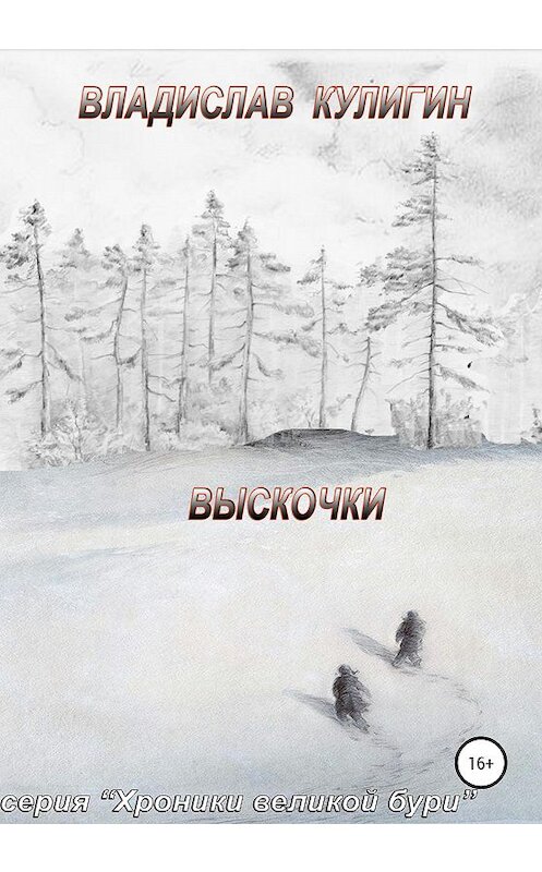 Обложка книги «Выскочки» автора Владислава Кулигина издание 2019 года.