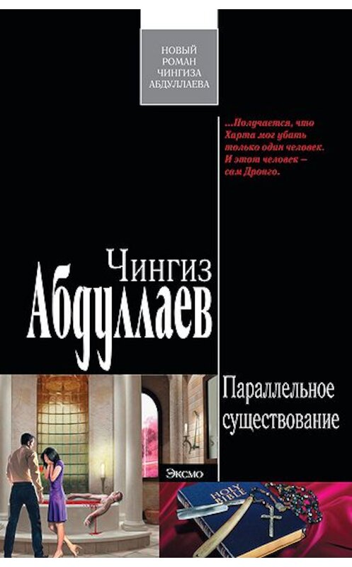 Обложка книги «Параллельное существование» автора Чингиза Абдуллаева издание 2010 года. ISBN 9785699407842.