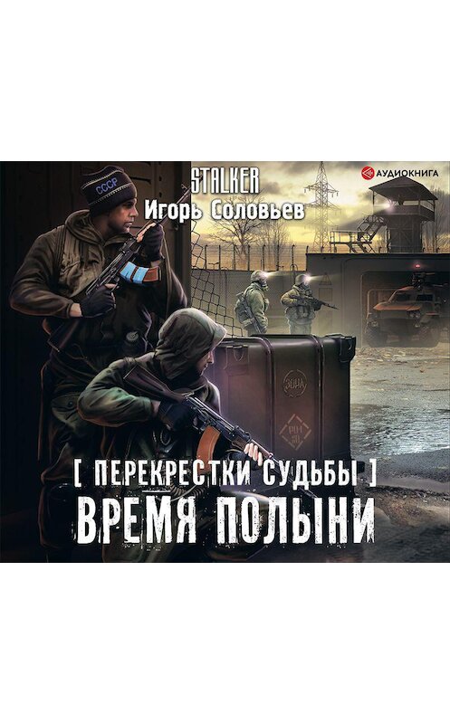 Обложка аудиокниги «Перекрестки судьбы. Время полыни» автора Игоря Соловьева.