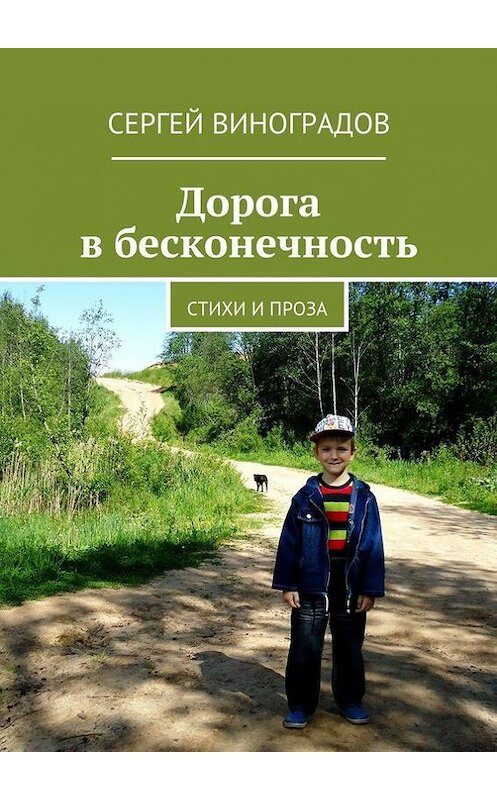 Обложка книги «Дорога в бесконечность. Стихи и проза» автора Сергея Виноградова. ISBN 9785447439262.