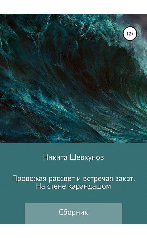Обложка книги «Провожая рассвет и встречая закат. На стене карандашом» автора Никити Шевкунова издание 2019 года.