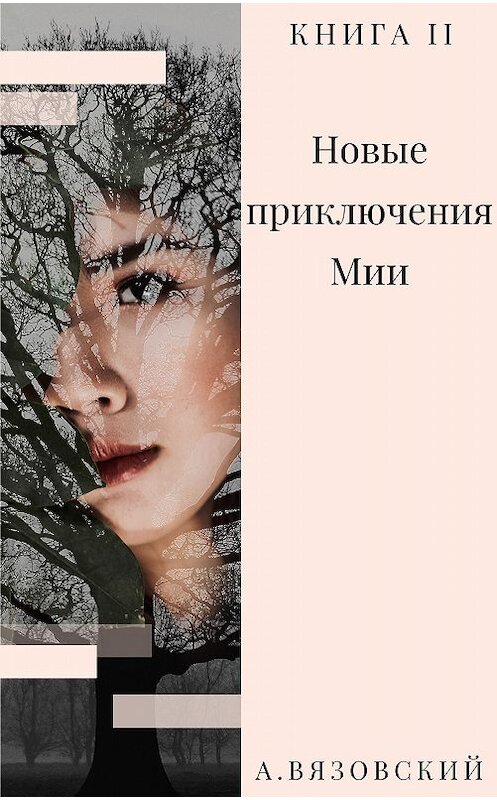 Обложка книги «Новые приключения Мии» автора Алексея Вязовския издание 2020 года.
