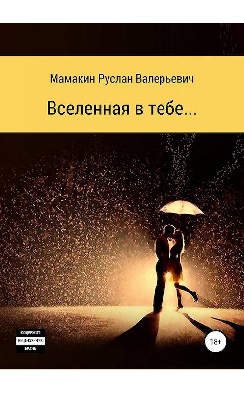 Обложка книги «Вселенная в тебе…» автора Руслана Мамакина издание 2019 года.