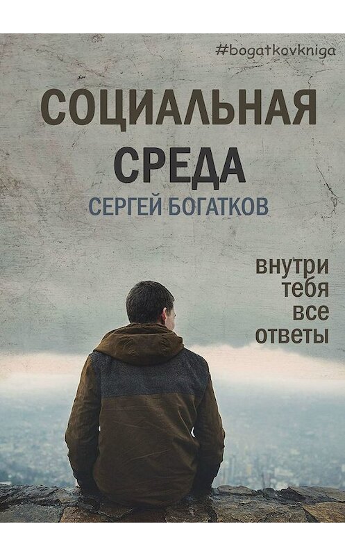 Обложка книги «Социальная среда» автора Сергея Богаткова. ISBN 9785447461904.