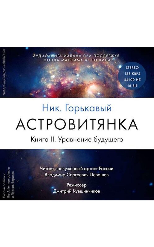 Обложка аудиокниги «Астровитянка. Книга II. Уравнение будущего» автора Николая Горькавый. ISBN 9785961443608.