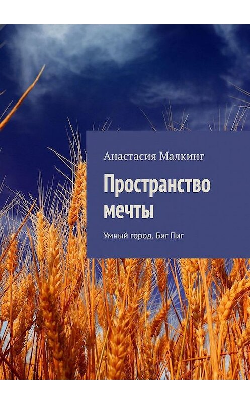 Обложка книги «Пространство мечты. Умный город. Биг Пиг» автора Анастасии Малкинга. ISBN 9785449678522.