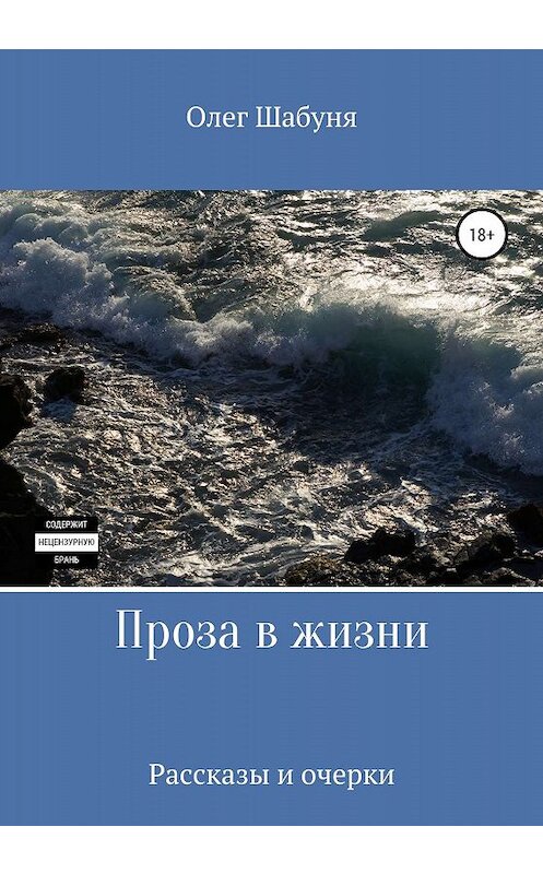 Обложка книги «Проза в жизни» автора Олег Шабуни издание 2020 года. ISBN 9785532069886.