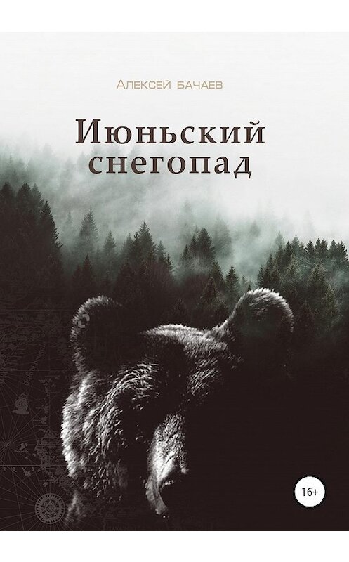 Обложка книги «Июньский снегопад» автора Алексейа Бачаева издание 2020 года.